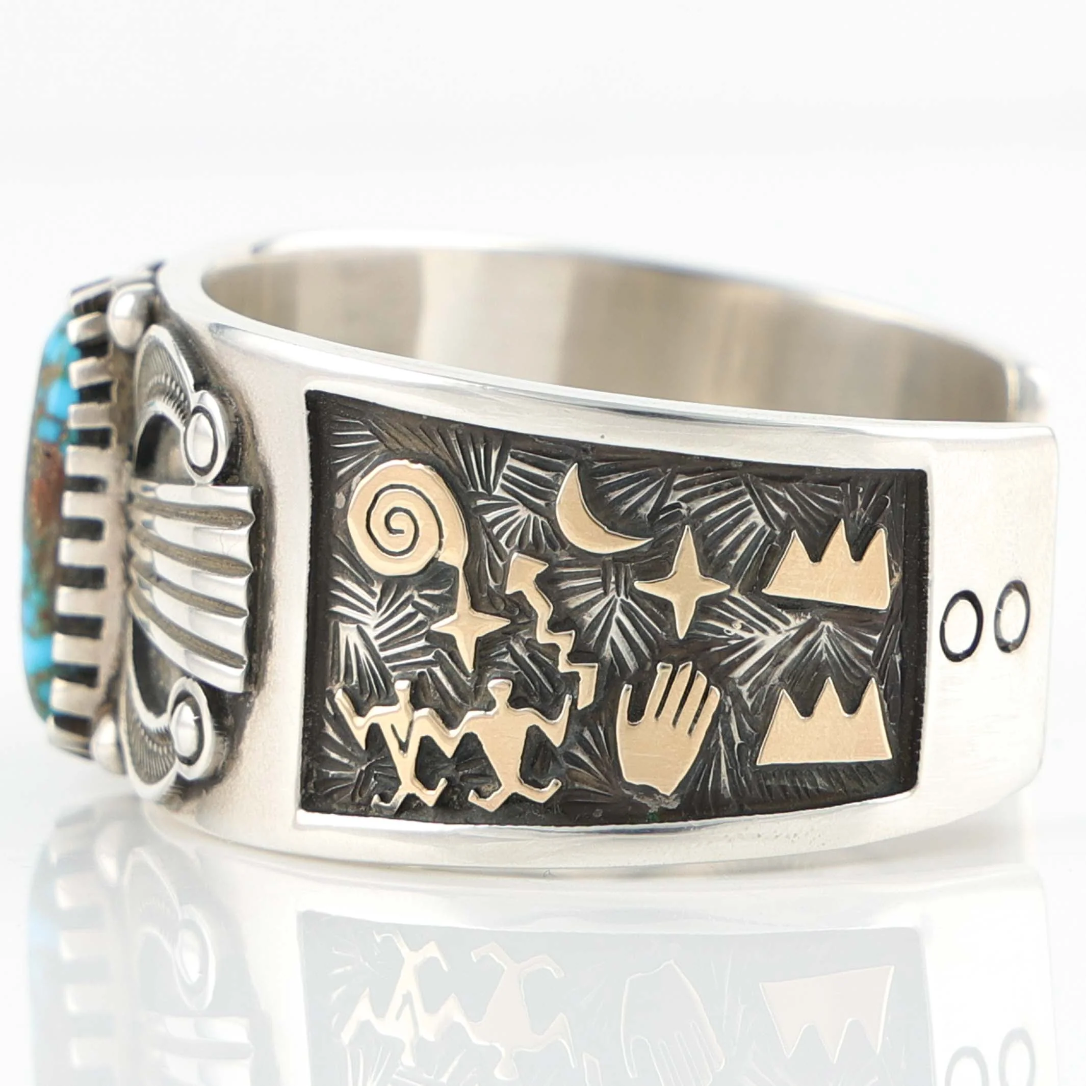 Candelaria Turquoise Cuff - Image 4