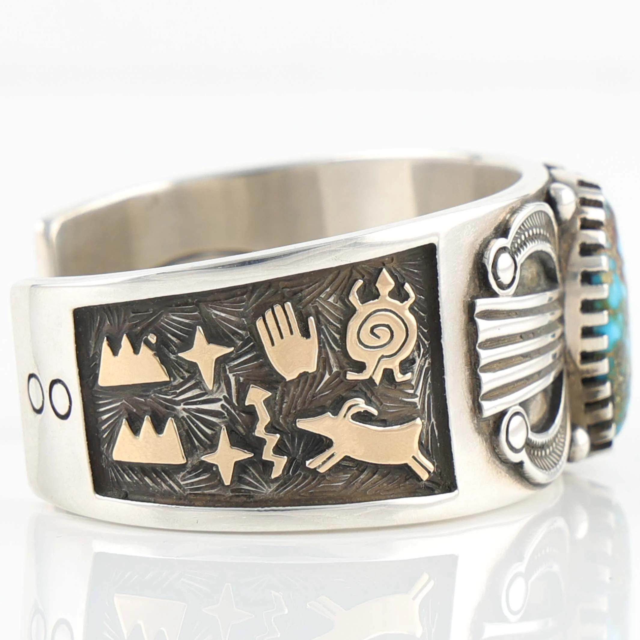 Candelaria Turquoise Cuff - Image 5