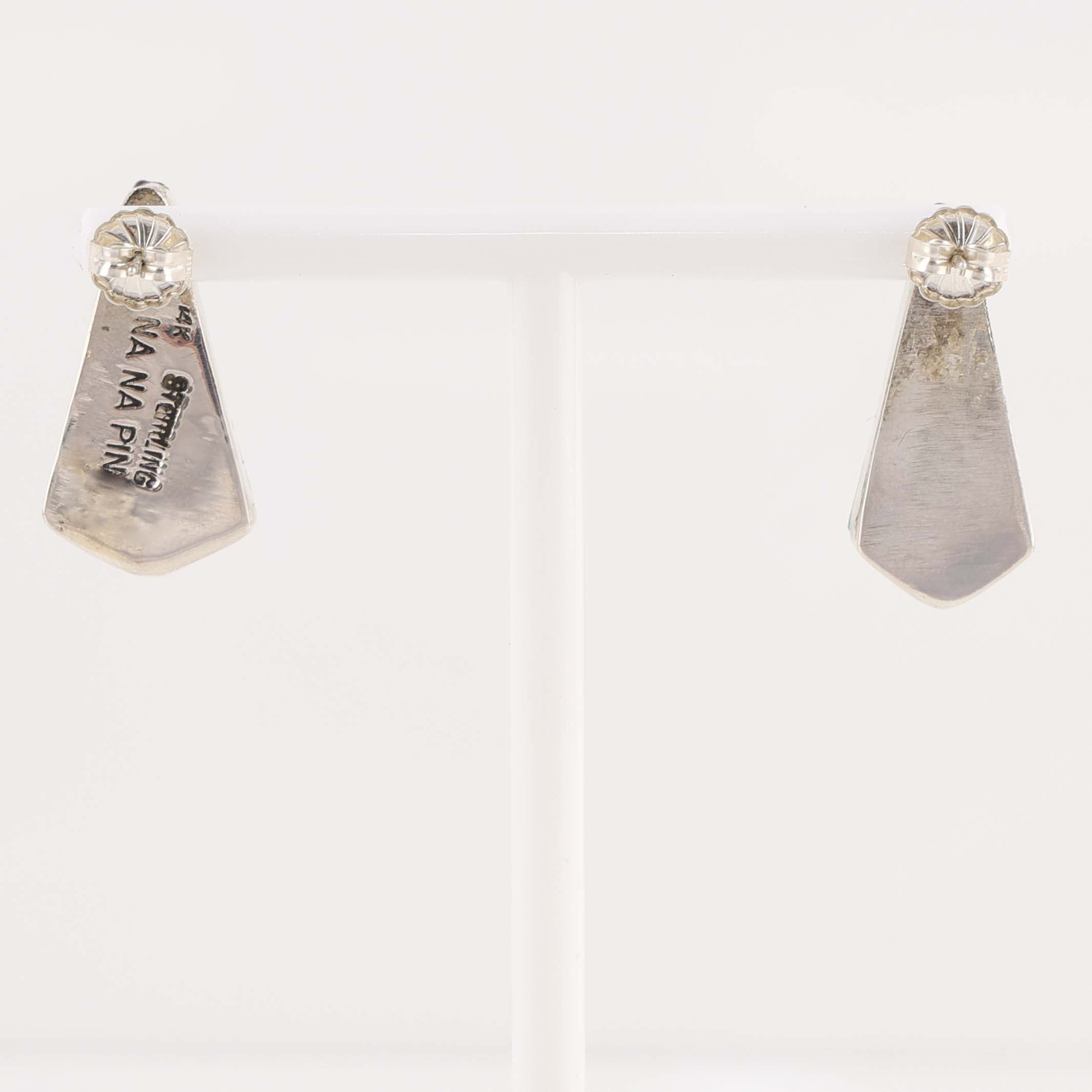 Kingman Turquoise Earrings - Image 2