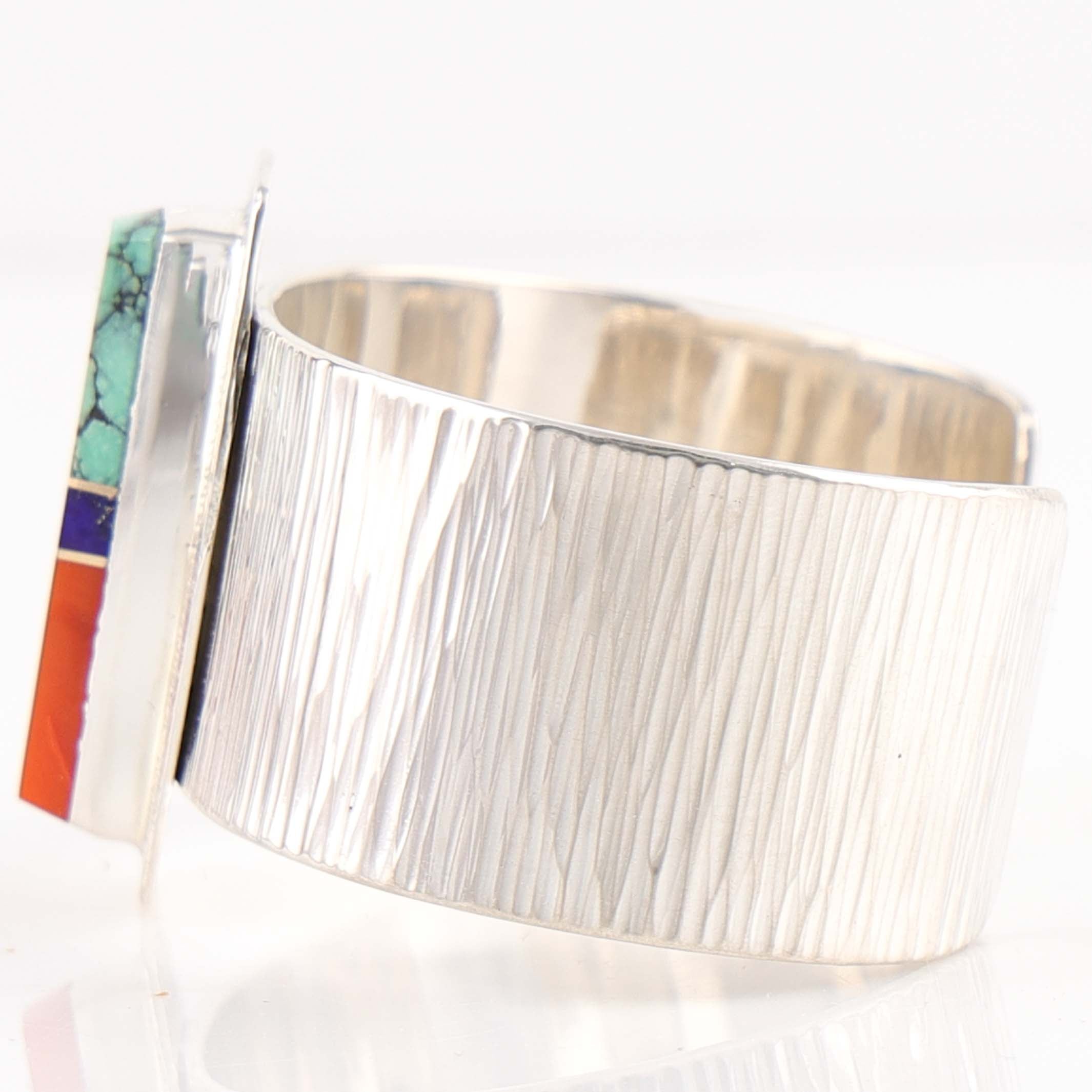 Multi-Stone Inlay Cuff - Image 3