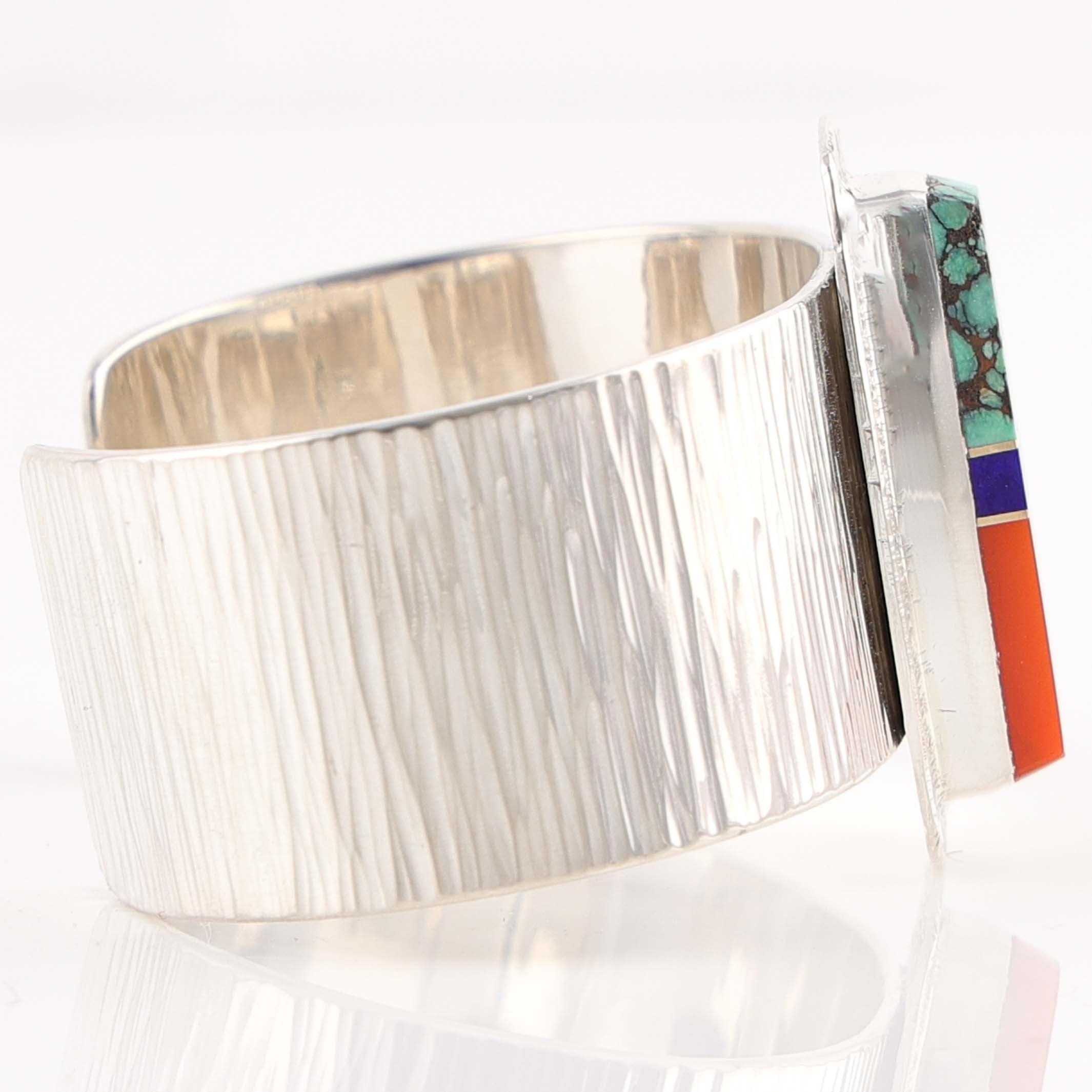 Multi-Stone Inlay Cuff - Image 4
