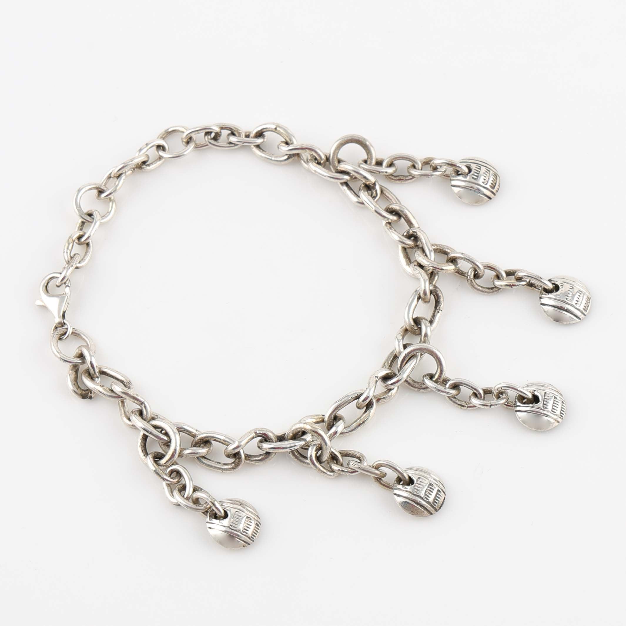 Silver Link Bracelet - Image 2