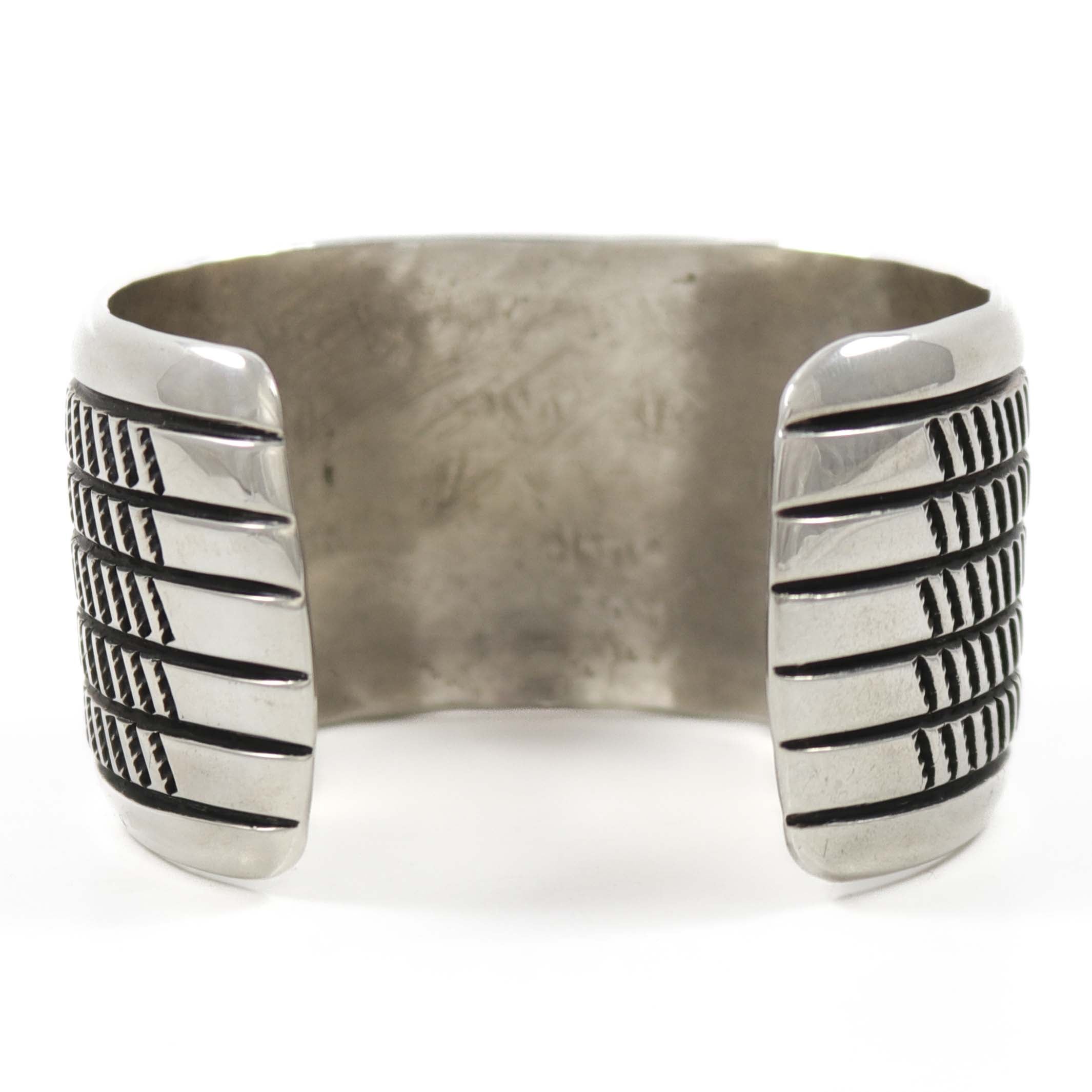 Stamped Silver Cuff - Image 6